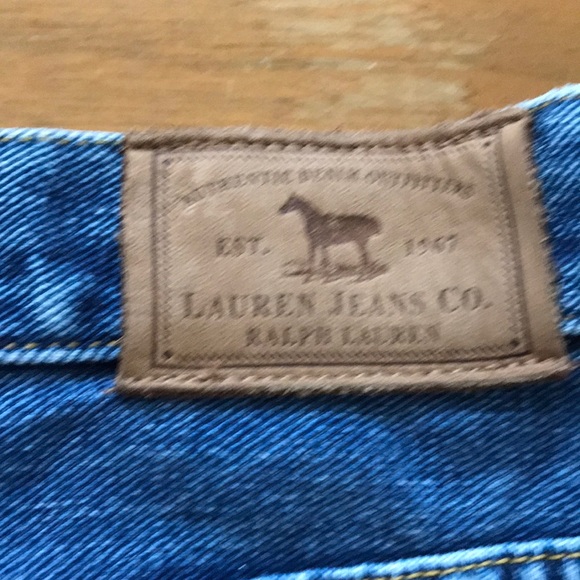 Ralph Lauren jeans HandPainted MAVS 20W - Picture 3 of 8
